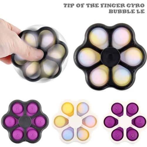 Strange Decompression Finger Gyro Digital Bubble Music Press Board Fingertip Toy Fidget Toys Stress Relief Toys dropshipping#20