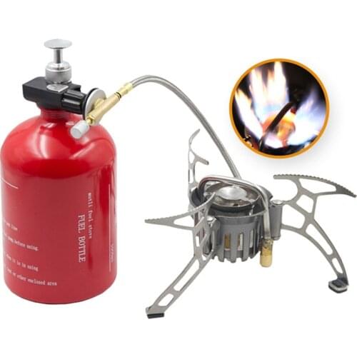 1000ml gasoline stove and outdoor portable gas burners Fuel bottle set Camping Picnic Stove Cooker Equipment big capacity