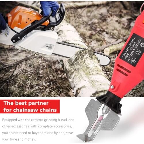 Handheld Mini Electric Chainsaw Sharpening Kit Electric Grinder Sharpening Chainsaw Chains Mill Die Grinder Fast Grinding Tool