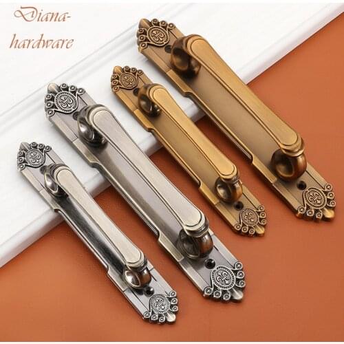 Vintage Door Handles Retro European Style Furniture Handles and Knobs for Kitchen Cabinet Drawers Pulls Decor Hardware