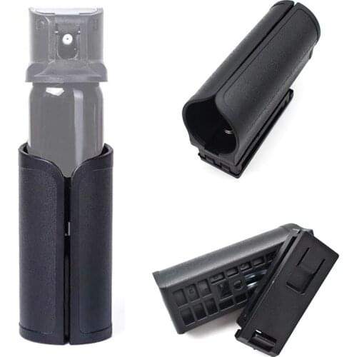 Tactical Open Top Polymer Pepper Spray Pouch Hunting Duty Gear Mace Spray Holder Case Hunting Paintball Accessories