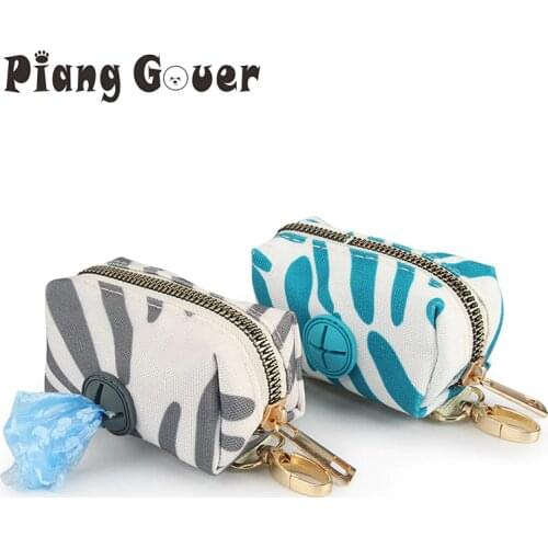 Pet Puppy Cat Pick Up Poop Bag Portable Dog Poop Waste Bag Holder Outdoor Garbage Bags Dog Bag