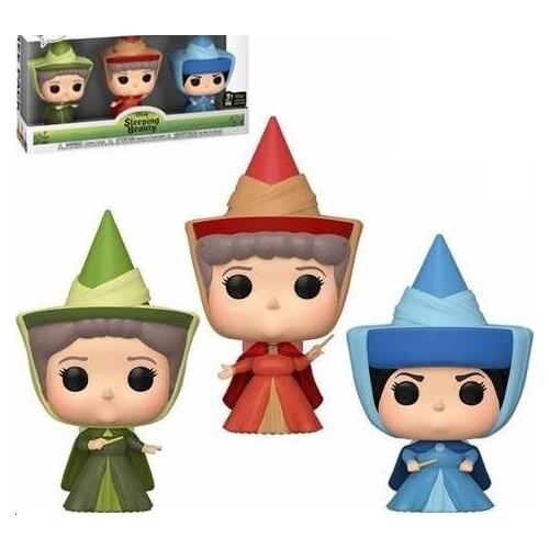 Sleeping Beauty FAUNA/ FlLOR/ WERRYWEATHER 3#Action Figure Collection10cm Limited Edition Model Toys for Children Christmas Gift