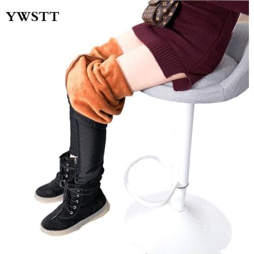 Girls Leggings Warm Pants For Girls Clothing Children Trousers Elastic Waist Skinny Kids Winter Leggings Kids Winter Legging