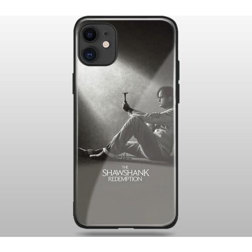 The Shawshank Redemption soft silicone tempered glass For iPhone SE 6 6s 7 8 Plus X XR XS 11 Pro Max phone case cover shell
