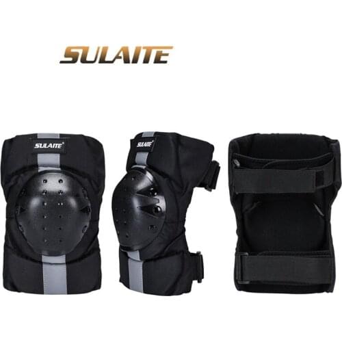SULAITE Motocross Reflective Knee Pads Outdoor Climbing Knee Pads Moto Protection Knee Pads Motorcycle Skating Skiing Knee Pads