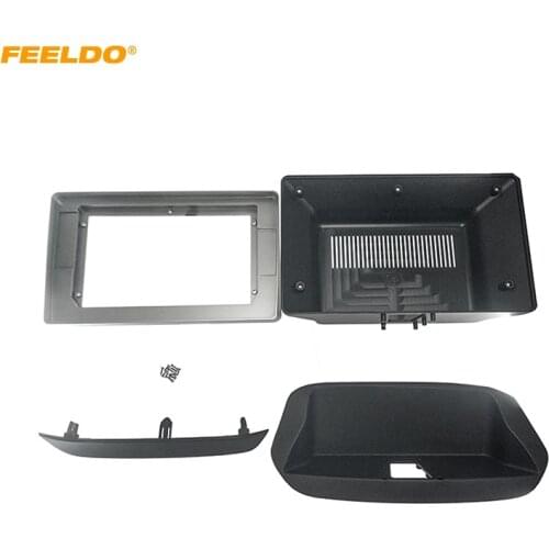 FEELDO Car Audio Fascia Frame Adapter For chevrolet cavalier 2020 10.1" Big Screen 2DIN Dash Fitting Panel Frame Kit