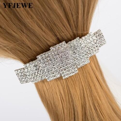 YFJEWE New Design Gold silver color flower Shape Hairband Hair Wear Hair Jewelry for Girl Hair Accessories H066