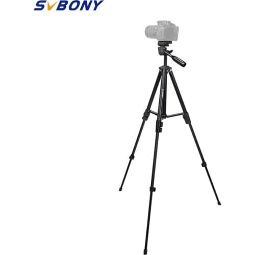 SVBONY Tripod Spotting Scope Watching SLR Camera Phone Holder Level 5 Section Aluminum Professiona Photography