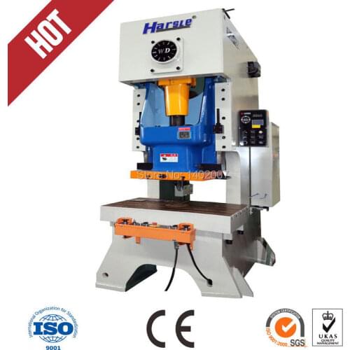 Standard JH21 60T C type CNC pneumatic punching machine in stock