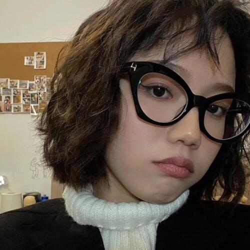 2021 New Polygon Anti-Blue Light Woman Eyeglasses Men Fashion Design Computer Eye Glasses Retro Luxury Trend Eyewear Frame