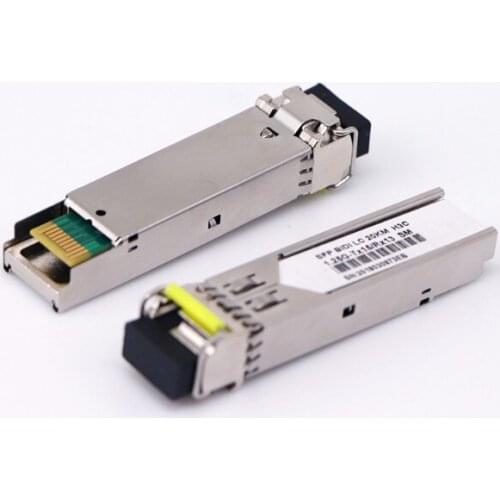 10/100/1000M SFP Module Single Mode Duplex LC port 20KM