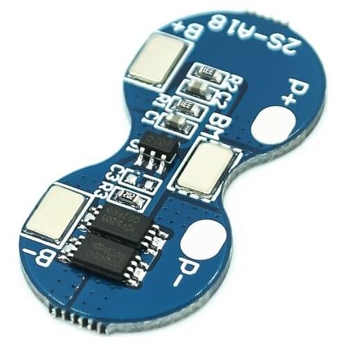 2S Li-ion 18650 Lithium Battery Charger Protection Board 7.4V Overcurrent Overcharge / Overdischarge Protection 4A 2 Series BMS
