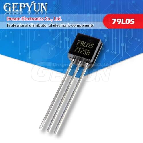 20PCS 79L05 TO92 WS79L05 TO-92 5V 100mA DIP voltage regulator