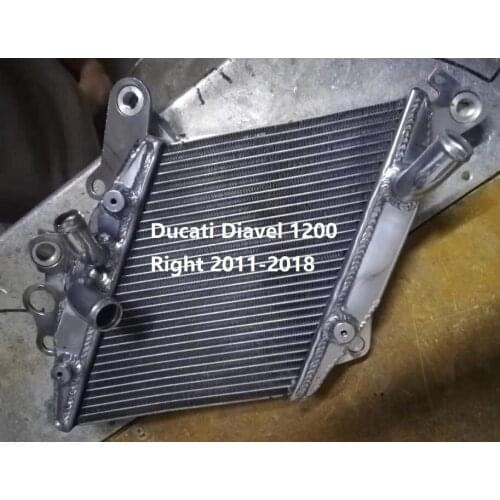 Golpher Aluminium Radiator for DUCATI DIAVEL 1200 Right Water Aluminium Radiator 2011-2017