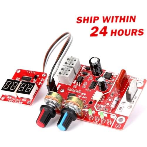 Spot Welding Machine DIY Controller Panel Time and Current Control Function with Digital Display spot welder сварочный аппарат