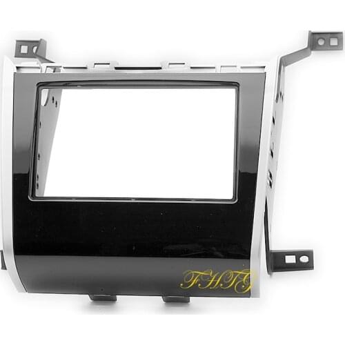 Car Radio Fascia,gps navigation fascia panel is suitable for 2013+ NISSAN PATHFINDER(UV Black), Double Din Car Audio Frame