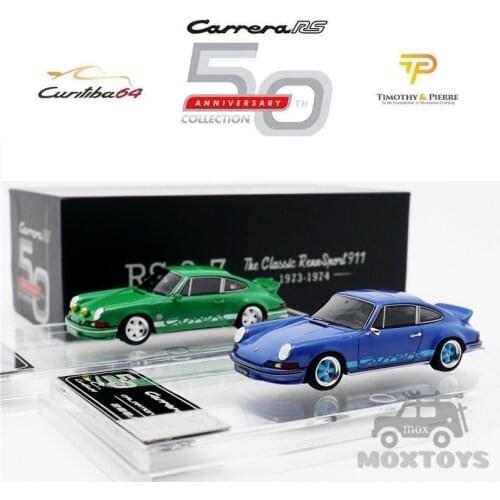 Timothy & Pierre TP x Curitiba64 1:64 911 Carrera RS 2.7 Resin Model Car