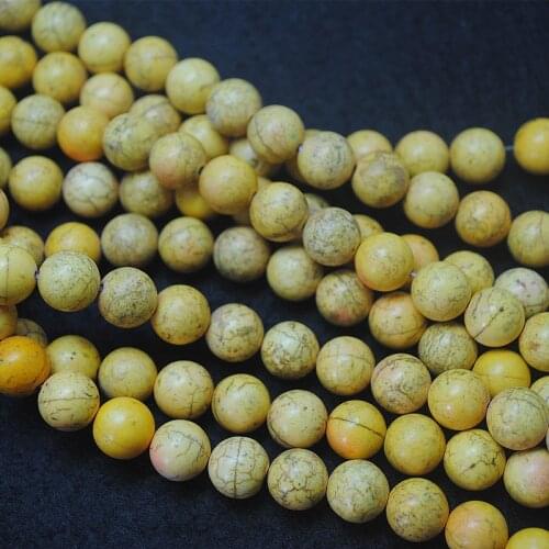 40pcs nice turquoise beads howlite stone round ball size 10mm for women bracelets beads making top selling items beads accessory