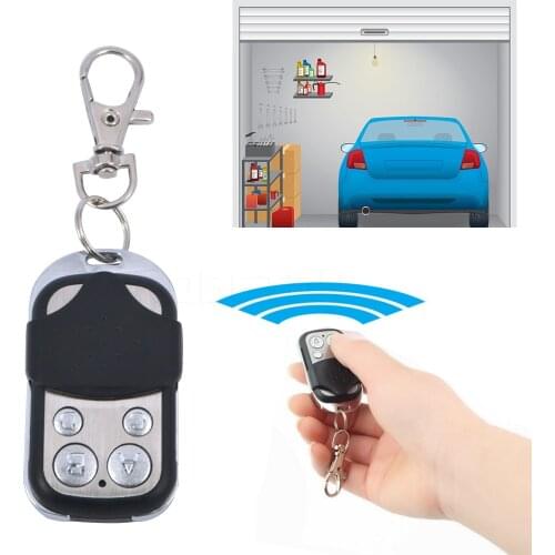 Kebidu 4 Channel 433MHz Copy Code Remote Control Garage Duplicator Key Opener for Electric Gate Garage Door