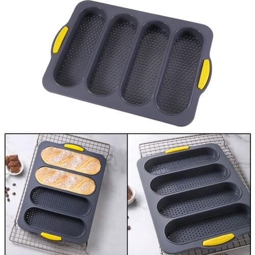 French Bread Mold For Baking Bread Wave Baking Tray Practical Cake Pan Mold Bread Baking Tool