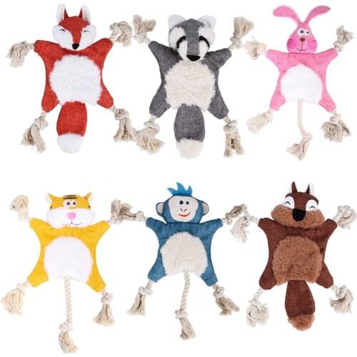 Dog Toys Cute Plush Toys Squeak Chew Soft Pet Toy Puppy Chew Squeaky Toys For Large Small Dogs Accessories Supplies