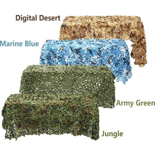 4mx2m /5mx2m Hunting Military Camouflage Nets Woodland Army Camo netting Camping Sun ShelterTent Shade sun shelter