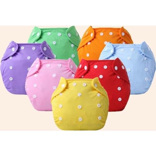 Washable Baby Diapers Reusable Cloth Nappies Waterproof Newborn Cotton Diaper Children Training Pants Potty Underwear