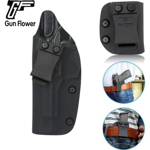 Gun&Flower Beretta 92FS Left Hand IWB Kydex Holster 9mm Single Magazine Pouches Holder Fast Draw Holster