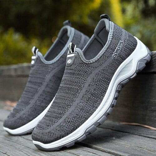 Spring and autumn casual sports shoes breathable and wear-resistant one pedal lazy shoes running sports shoes size 39-44