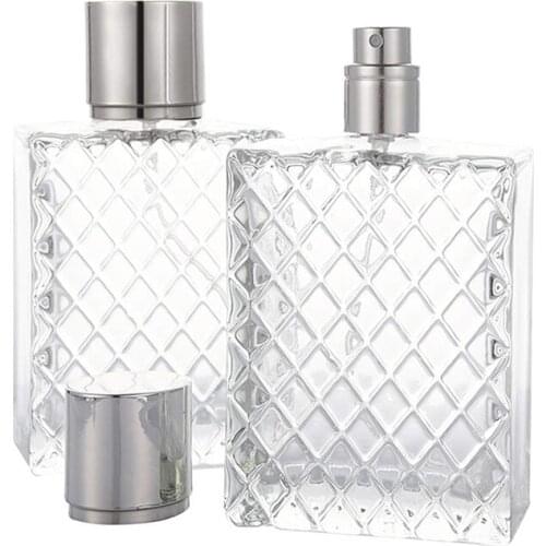 100ml Spray Bottle Atomizer Air Freshener Multipurpose Liquid Vial Refillable Thick Glass Aromatherapy Essential Oil Container