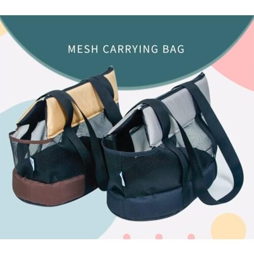 Pet Bag Outdoor Portable Pet Breathable Shoulder Bag Handbag Space Cats Dogs Backpack Folding Travel Shoulder Bag Cats Dogs