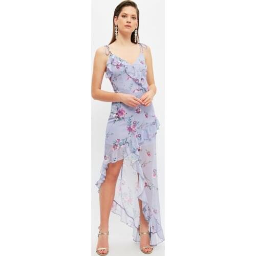 Trendyol Flounces Evening & Prom Gown TPRSS21AE0120