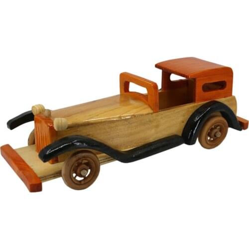 Vintage Car Home Decor 29 Cm Handmade Natural Ornament