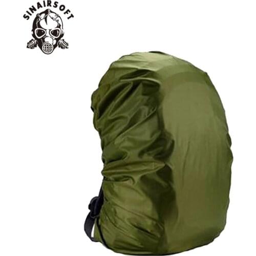 SINAIRSOFT Waterproof Rain Cover Backpack Raincoat Suit for 20L 30L 35L 40L 50L 60L Hiking Outdoor Cover Backpack Green