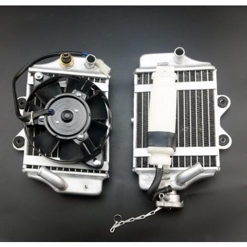 Radiator Water cooling engine & fan for Xmotos Apollo Motorcycle Zongshen Loncin Lifan 150cc 200cc 250cc engine Accessories