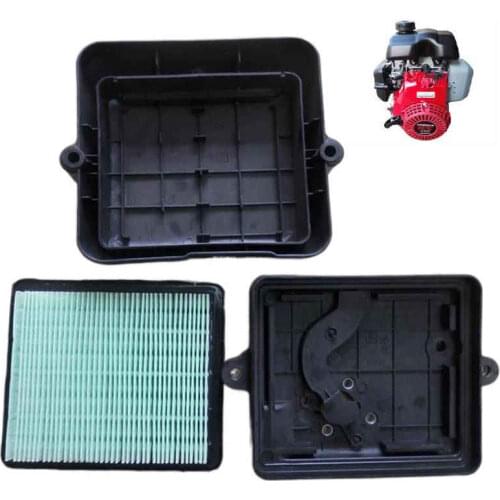 GX100 AIR FILTER COMPLETE FITS HONDA GX100U 3HP 4 STROKE MOTOR HOUSING OUTERSIDE INNER COVERS AIR CLEANER ASSEMBLY RAMMER PARTS