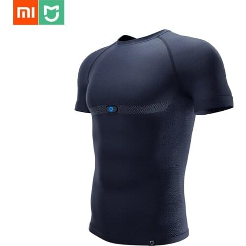Xiaomi Mijia Sports ECG T-Shirt Heart Rate Monitor Electrocardio Smart ADI ECG Chip Fatigue Depth Analysis Washable For Android