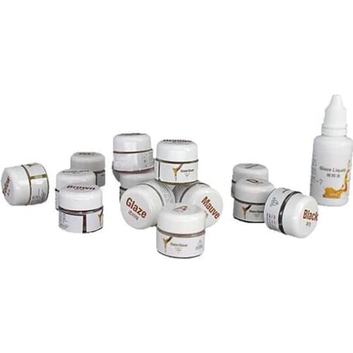 Stain and Glazing Paste Kits for full zirconia crown and bridge(1 bottles ) dental labs material