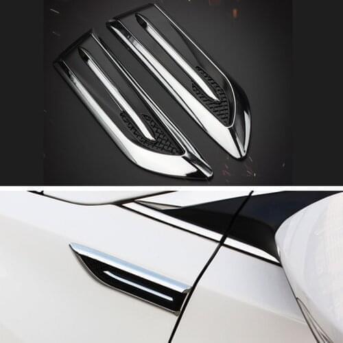 2 pcs / set ABS Chrome Finish Badge Decoration Sport for Mazda 2 3 5 6 CX5 CX7 CX9 Atenza Axela
