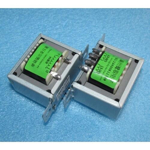 15K: 600Ω(150Ω+150Ω) audio output transformer, balanced output can also be used in reverse. Frequency response 20HZ-79KHZ