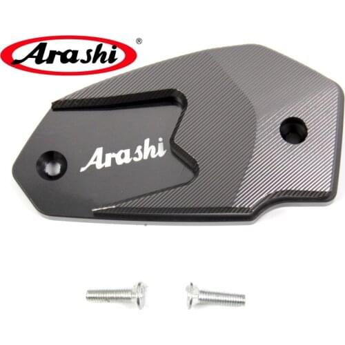 Arashi 1Piece CNC Aluminum Motorcycle Front Brake Reservoir Fluid Cover Cap For KAWASAKI Z800 Z 800 Z-800 2013 2014 2015