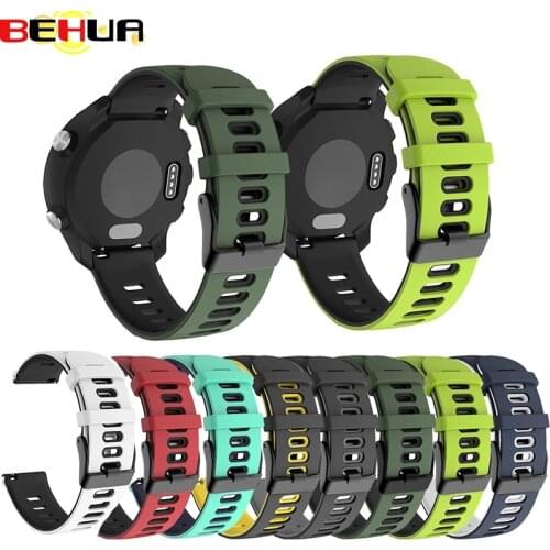 For Huami Amazfit GTR 2E 47MM Strap GTR2 Sport Bracelet Silicone Watchband 22mm Watch Band For Amazfit Stratos 3 2 Pace ремешок