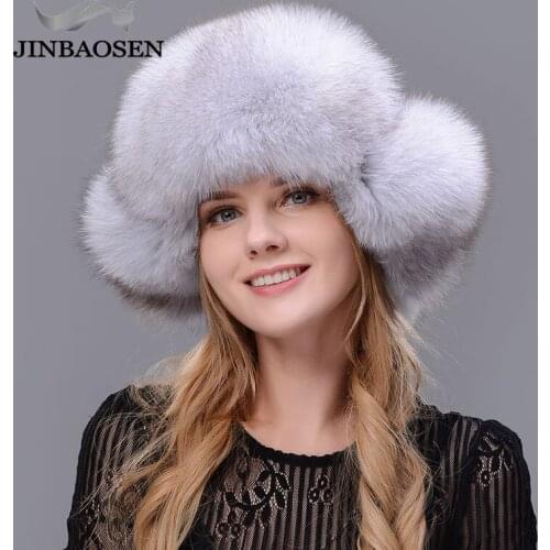 Женские кожаные шапки JINBAOSEN China At AliExpress