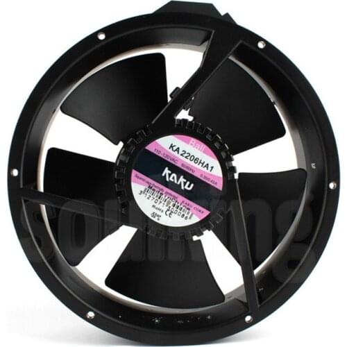 KA2206HA1 222*60mm 110V axial flow fan all-metal IP55 ac fan 6months Warranty