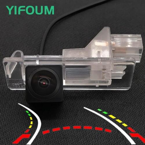 AHD Fisheye Starlight Dynamic Trajectory Car Rear View Camera For Renault Thalia Captur Lutecia Clio Symbol Twingo Megane Lodgy