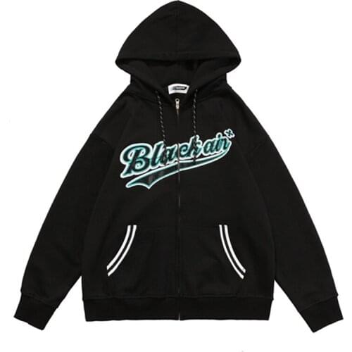 2021Hoodies Sweatshirt Letter Print Men Hip Hop Streetwear O Neck Couple Cotton Pullover Black Retro Hoodie Autumn Sweat Shirt