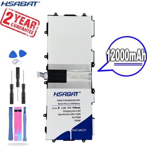 T4500E HSABAT 0 Cycle 10000mAh Battery for Samsung Galaxy Tab 3 10.1 P5200 P5210 GT-P5200 GT-P5210 Replacement Accumulator