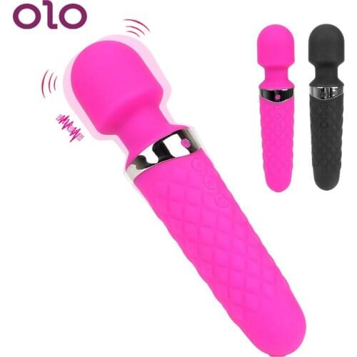 OLO 16 Mode Female Masturbator One Key Orgasm Sex Toys for Women Vibrator Massager Clitoris Stimulation AV Magic Wand