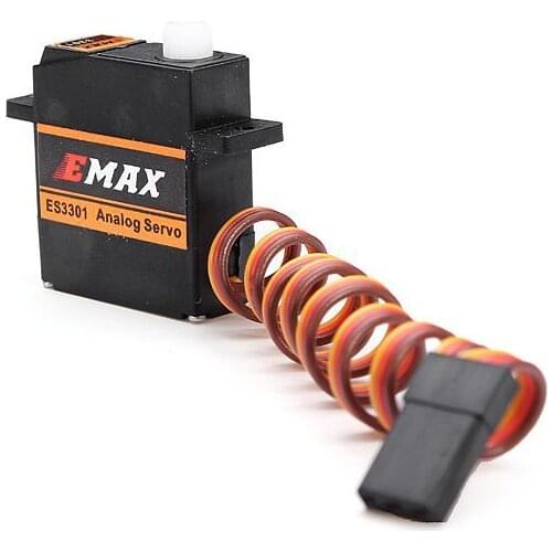 1pc ES3301 Mini Plastic Gear Analog EMAX Servo 2.2 kgf.cm/6.0V Stall Torque